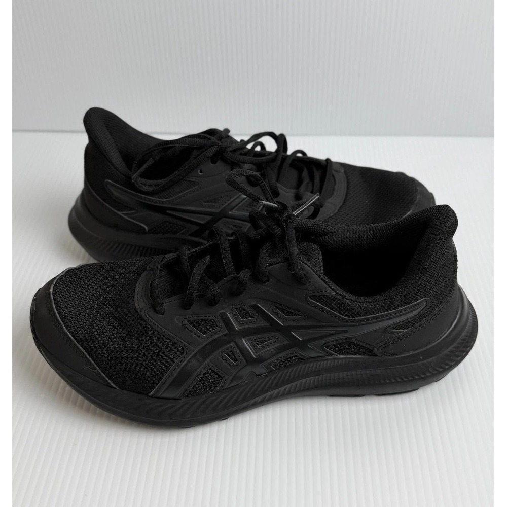 ASICS Jolt 4 Wide Women's US 9 Black Running Walking Shoes Sneakers- Gently Used